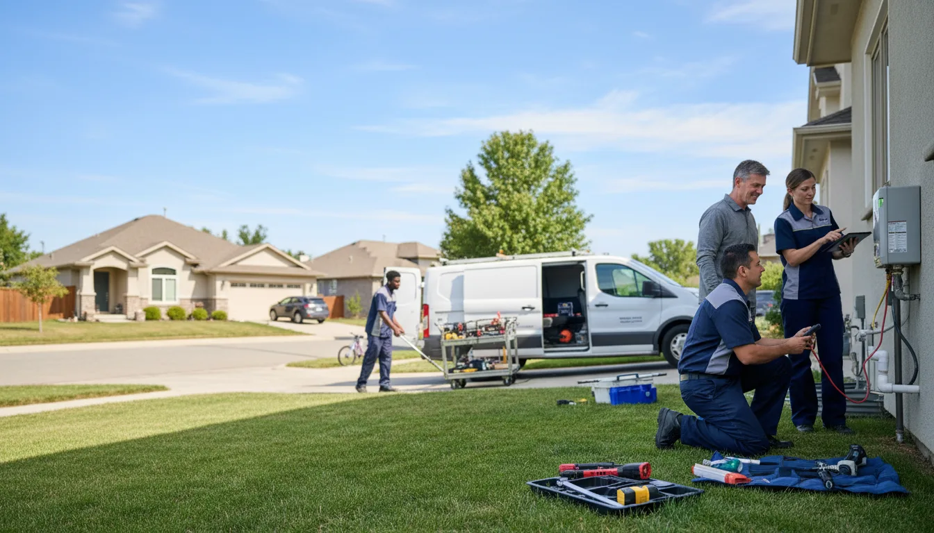 Tankless water heater service in Huntington, VT
